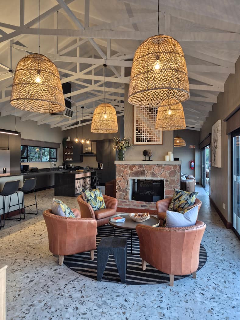 Reflections Camp communal entertainment area